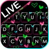 Shiny Neon Hearts Theme icon