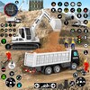 Snow Excavator Truck Games 3D icon
