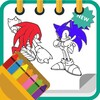 Soni Coloring Cartoon Blue icon