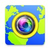 GPS timestamp camera icon