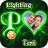 Lighting Text Photo Frames icon