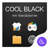 Cool black APUS Launcher theme icon
