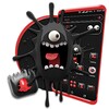 Cute Black Monster Launcher Theme icon