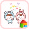 kids couples dodol theme icon