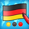 Icon von Flag Painting Puzzle