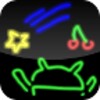 Icon von Drawing neon