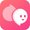 Pink – chat and call icon