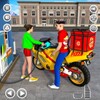 Pizza Bike Game icon