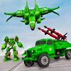Army Truck Robot Car Game 3d icon