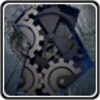 Mechanical gear free icon