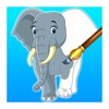 Biểu tượng Animal coloring Book Game : Educational App