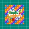 Snake and ladder board game icon