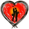 love messages to fall in love icon