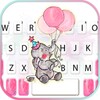 Cute Balloon Elephant Keyboard icon