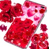 Red rose live wallpaper simgesi