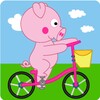 Bike Peppie Pig icon