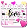 Love Hearts Arrow Keyboard The icon