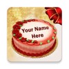 Write Name on Birthday Cake icon