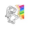 Icono de Dino Coloring