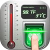 Corpo termometro di temperatura icon