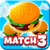 Burger & Soda Match 3 icon