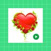 WASticker Animated Love icon