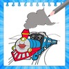 Draw colouring pages Thomas Train Friends by Fans icon