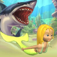 Shark Attack Mermaid android app icon