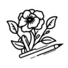 Aesthetic Adult Coloring Book icon