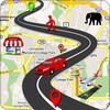GPS Route Finder Maps Navigation Direction Traffic icon