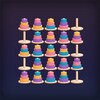 Icône Tower of Hanoi Sort