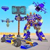 Multi Robot Formula Car flying icon