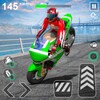 Superhero Moto Stunts Racing icon