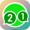 2 whatsapp accaunts guide icon