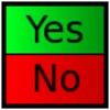 Yes/No icon