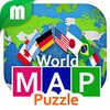 Icône World Map Puzzle 168 Countries