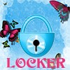 ไอคอน GO Locker Theme Butterfly Blue