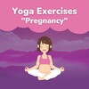 Yoga exercise for pregnancy icon