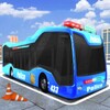 Multilevel Police Bus Parking icon