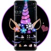 Night Star Unicorn Sparkling Theme icon