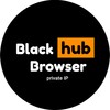 Black Hub Browser - Browser An icon