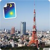 Fond décran de Tokyo (jour et la nuit) libre icon