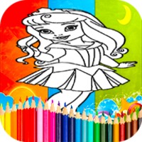 Coloring Princess Games android app icon