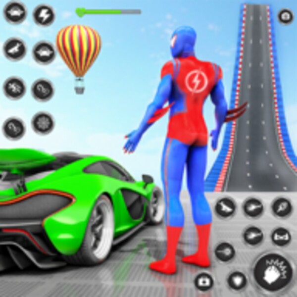 Superhero Car Stunt Game 3D for Android - Download the APK from Uptodown