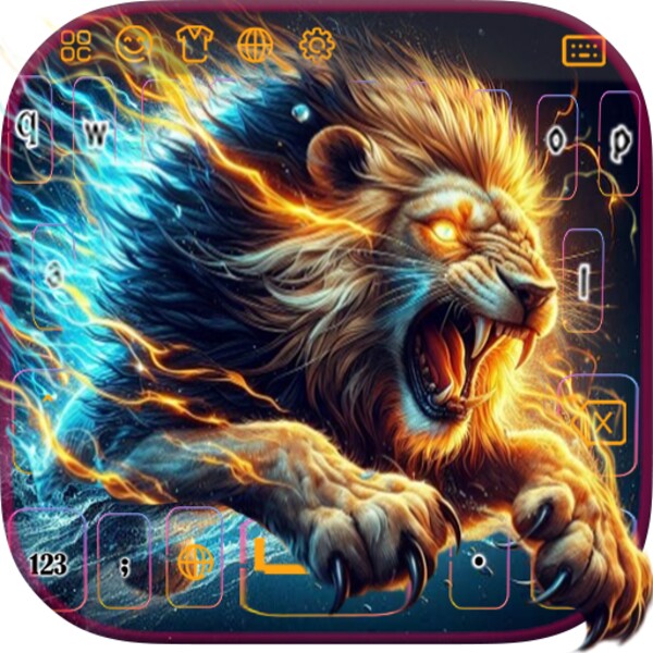 Lightning Lion king Keyboard for Android - Download the APK from Uptodown