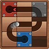 Moving ball puzzle icon