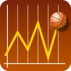 أيقونة Basketball Stats Free