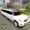 Car driving limousine car game icon
