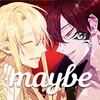 أيقونة 메이비: maybe