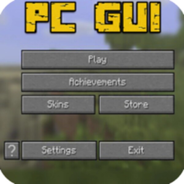 PC GUI Pack for Minecraft PE for Android - Download the APK from Uptodown